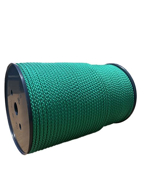 Mm Green Braided Polypropylene Multicord Timko Ropes