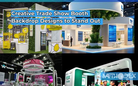 Creative Trade Show Booth Backdrop Designs and +20 ideas