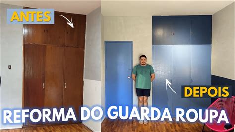 Cores Para Pintar Guarda Roupa De Madeira - COMO PINTAR GUARDA ROUPA DE MADEIRA ANTIGO - Passo a Passo - YouTube