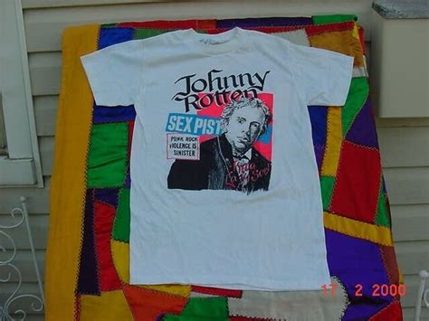 Rare Vintage S Johnny Rotten Sex Pistols Shirt Gem