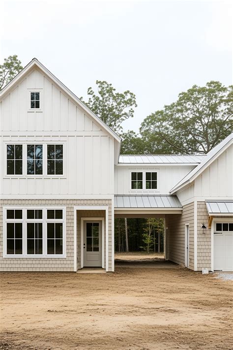 Farmhouse with connecting breezeway and garage. If you love the charm