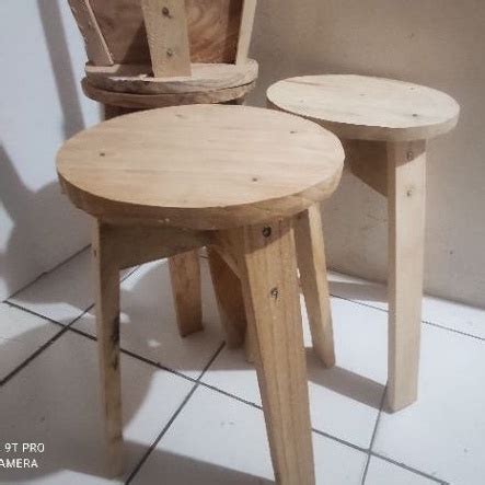 Wooden Stool Upuan Na Kahoy Wooden Chair Stool Na Gawa Sa Kahoy