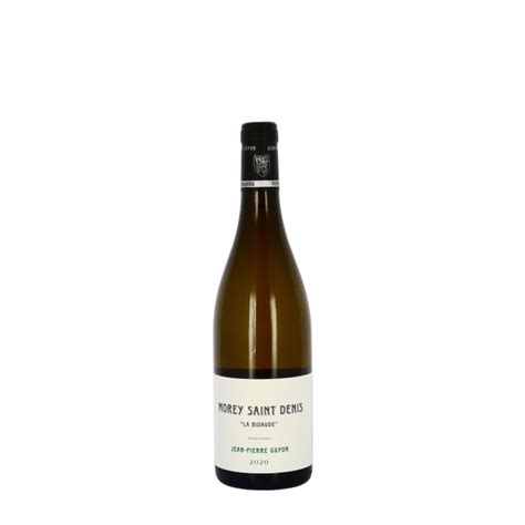 Jean Pierre Guyon La Bidaude Blanc Bourgogne Morey St Denis