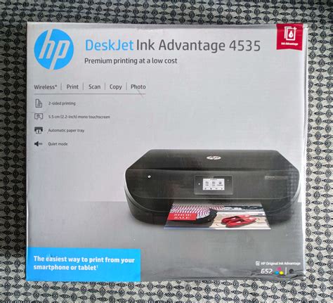 Струйное МФУ Hp Deskjet Ink Advantage 4535 принтеркопирсканер