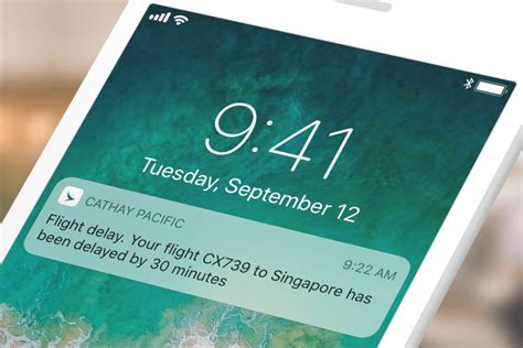 Flight Notifications | Mobile Services | Cathay Pacific Airways
