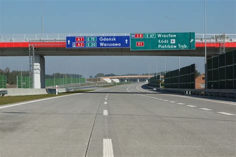 A1 Stryków Tuszyn nowy 40 kilometrowy odcinek autostrady otwarty