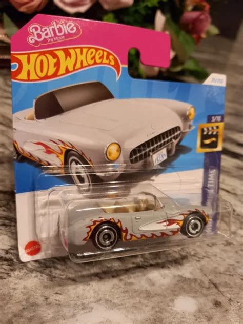 Hot Wheels Corvette Barbie Movie Ken New Sealed Picclick Uk