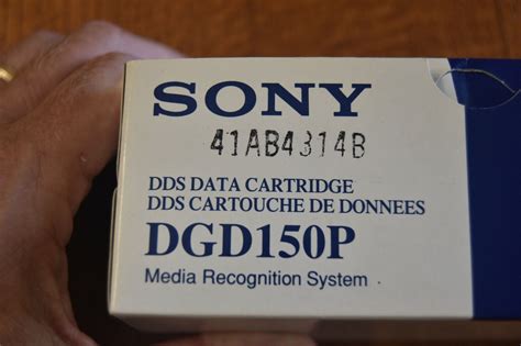 Sealed Nos Full Box Of 10 Sony Premium 150p Dds Data Cartridges Digital