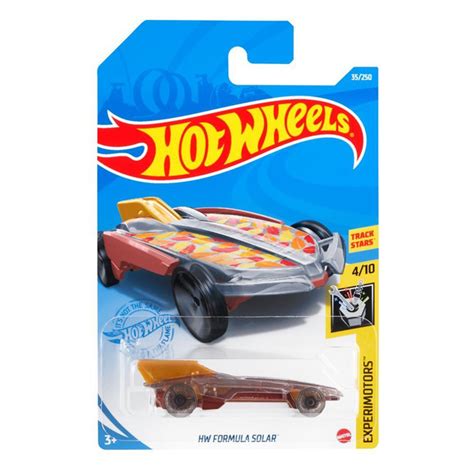 GTC27 Машинка металлическая игрушка Hot Wheels коллекционная модель HW FORMULA SOLAR коричневый