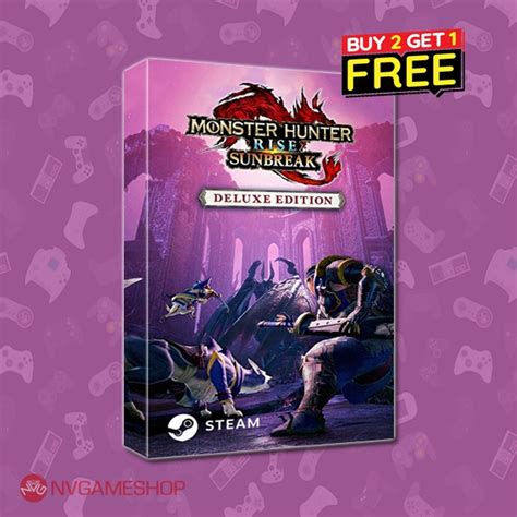 Jual Monster Hunter Rise Sunbreak Pc Deluxe Edition Shopee Indonesia