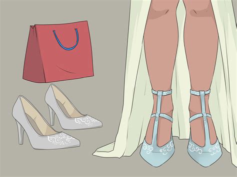 Cómo seleccionar los zapatos a usar con tu vestido de novia
