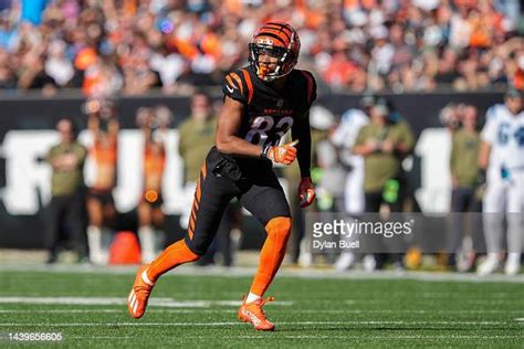 Tyler Boyd of the Cincinnati Bengals runs a route in the second... News Photo - Getty Images