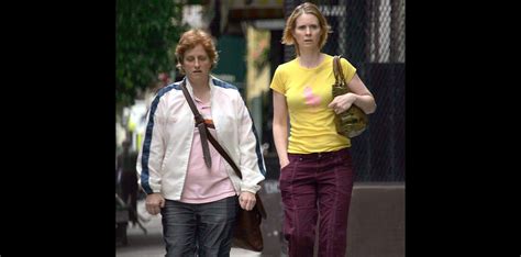 Cynthia Nixon De Sex And The City Est Maman Purepeople