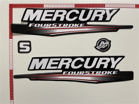 Прочие аксессуары и комплектующие для судов MERCURY Комплект наклеек ...