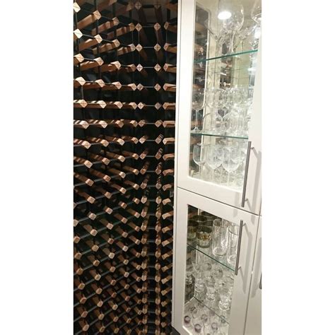 Vino Stack 12 Pocket Mahogany Wine Rack Soko And Co