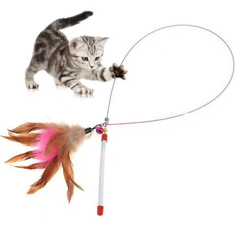 Feather Wand Cat Toy – naturoPETic