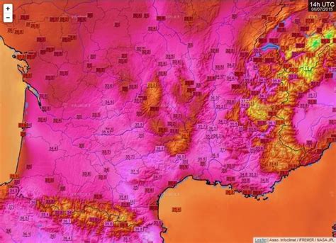 Très Forte Vague De Chaleur Chaleur Canicule Orages Bulletins Spéciaux Infoclimat