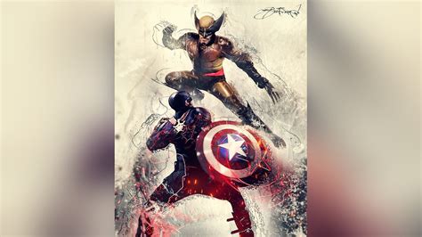 Косплееры воссоздали бой Росомахи против Капитана Америки. Выглядит ...