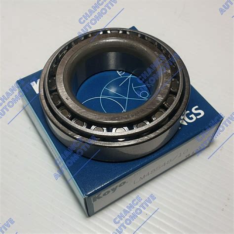 KOYO ลูกปืนล้อหน้าตลับใน LM 48548/10 สำหรับล้อหน้ารถ TOYOTA ISUZU ...