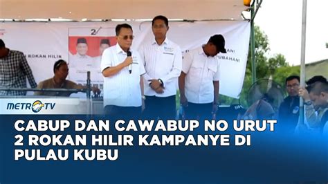 Paslon Bijak Kampanye Dialogis Di Daerah Pulau Kubu Rokan Hilir