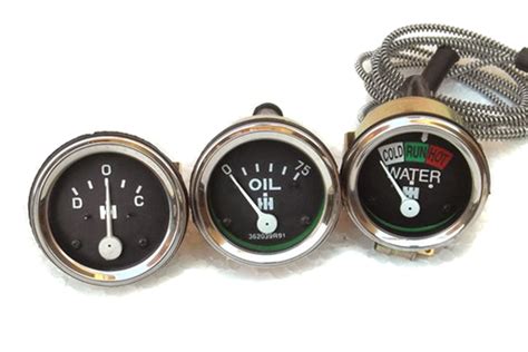 Gauge Kit Amp Temp Oil Pressure Gauges Farmall Parts