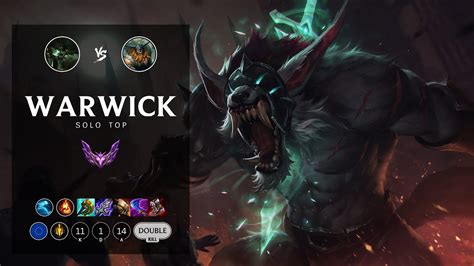 Warwick Top Vs Olaf Euw Master Patch Youtube