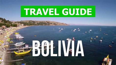 Bolivia Country Tour Lake Titicaca City Of La Paz Sucre 4k Video