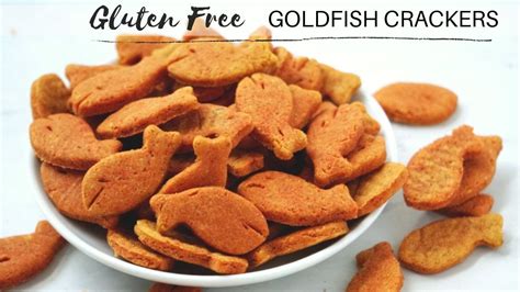 Gluten Free Goldfish Crackers Recipe Dairy Free Sugar Free Vegan