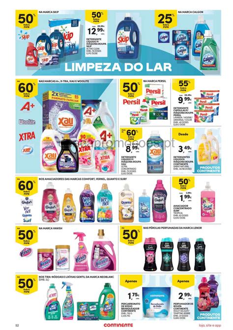 Antevis O Folheto Continente Limpeza Promo Es Mar O A Abril O