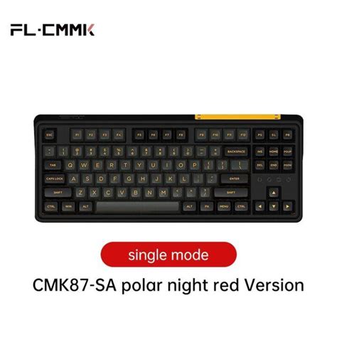 Flesports Cmk Sa Single Mode Mechanical Keyboard Keys Full Key Hot Swappable Office Gaming