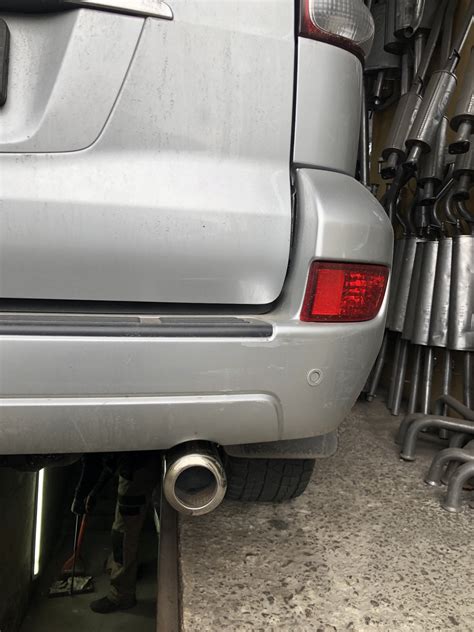 Насадка на глушитель «колхозинг по лайту» — Toyota Land Cruiser Prado ...