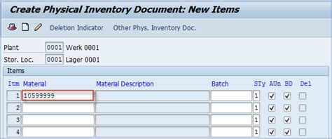 Sap Physical Inventory Tutorial Mi Mi Mi Mi