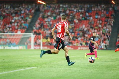 BILBAO SPAIN AUGUST 28 Oscar De Marcos Athletic Bilbao Player In