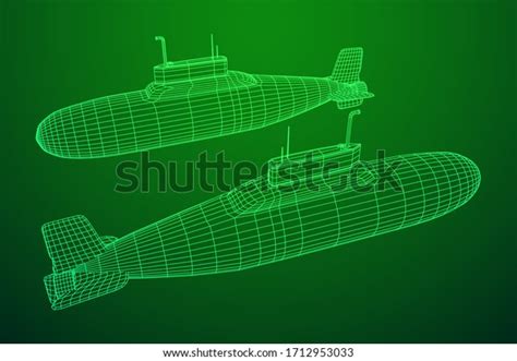 Barco Submarino At Mico Militar Ilustraci N Vectorial Vector De Stock