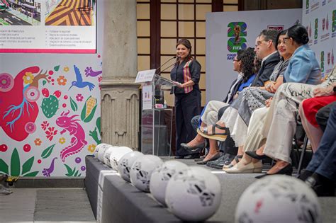 Presenta Clara Brugada acciones para recibir el Mundial 2026 en la CDMX