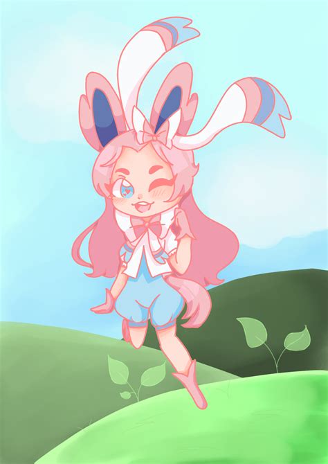 human sylveon  choco chann  deviantart