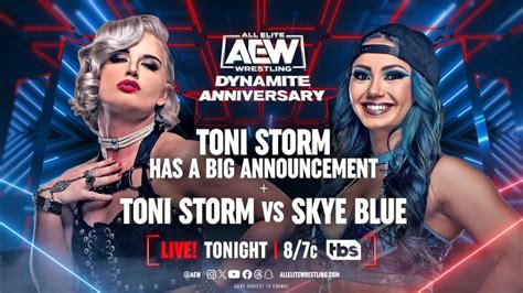 Big Announcement New Match Set For Tonights Aew Dynamite 4 Year