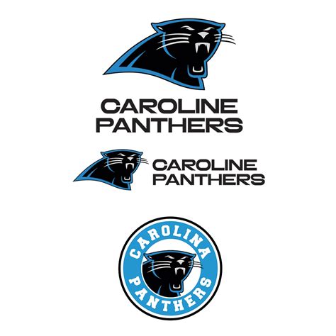 carolina panthers logo design png