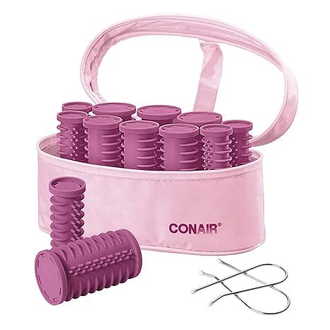 Amazon Conair Instant Heat Compact Hot Rollers Perfect For On The Go Styling Hair