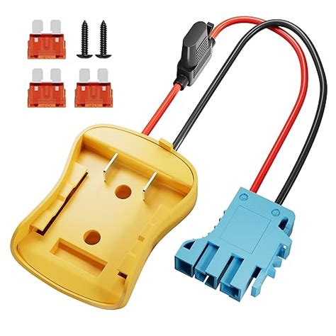 Snapklik Rvboatpat Power Wheel Battery Adapter For Dewalt V