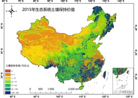 【数据分享】中国陆地生态系统服务价值空间分布数据集 知乎