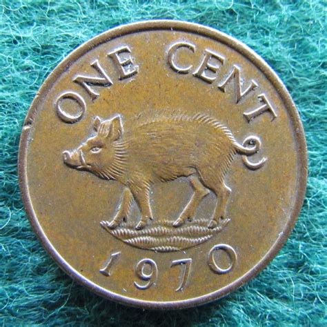 Bermuda 1970 1 Cent Coin – Gumnut Antiques