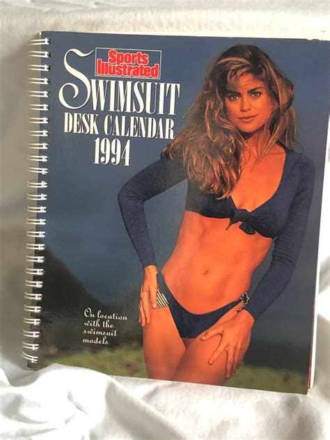 Sports Illustrated Swimsuit Desk Calendar 1994 Kathy Ireland Cover Ebay