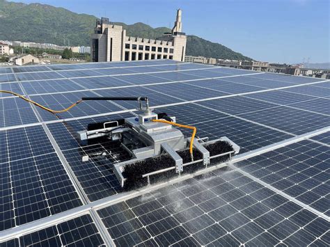 full automatic solar panel cleaning robot ACOH 奥科华科技