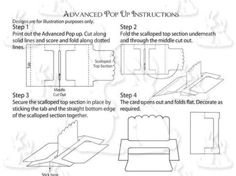 Pop Up Book Templates Download Advanced Pop Up Instructions