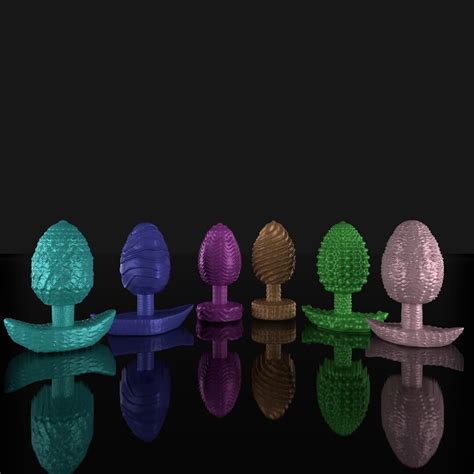 Stl Butt Plugs Different Models And Molds Bundle Anal Trainer Plug D Print File Adult Sex
