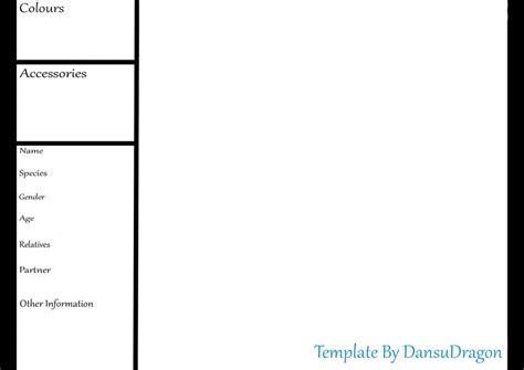 reference sheet base  dansudragon  deviantart