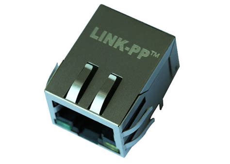 1000Base-T POE/POE+ RJ45 Connector For Gigabit Ethernet LPJG4926GENL