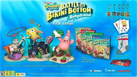 Special Edition Spongebob Schwammkopf Battle For Bikini Bottom Rehydrated F U N Edition