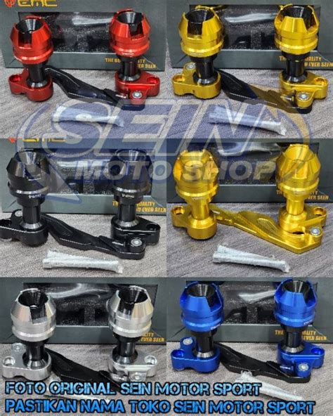 Paket Jalu As Roda Slider Flame Slider Pelindung Knalpot Nmax Xmax